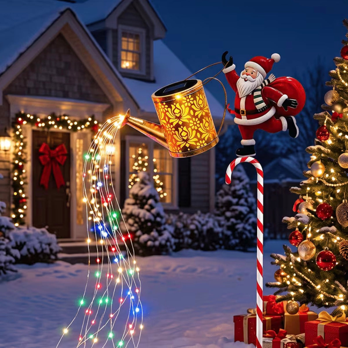 Santa Lighting - Christmas Decoration